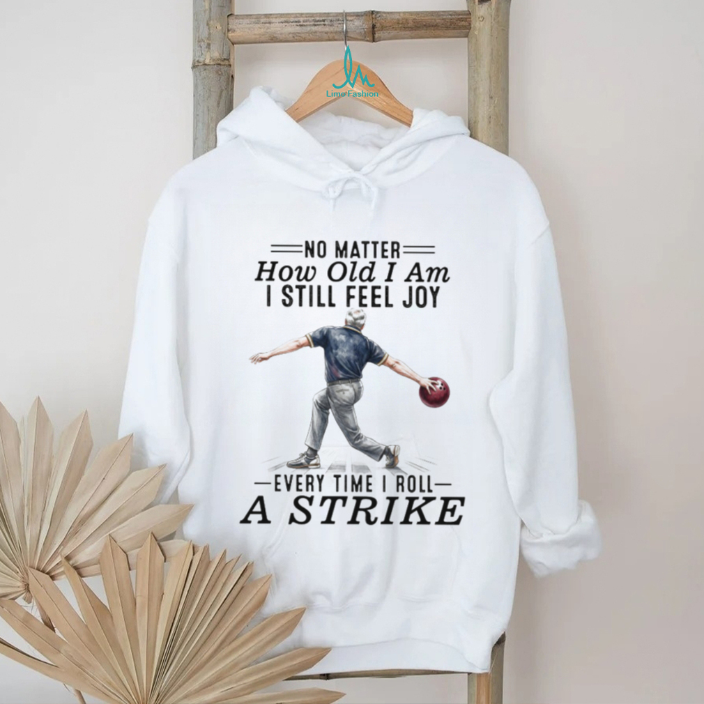 Senior Man Bowling Strike Active Hobby T Shirt Senior Man Bowling Strike Active Hobby T Shirt