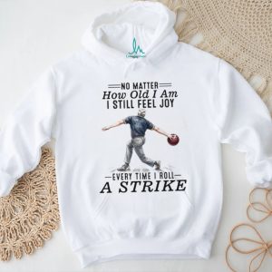 Senior Man Bowling Strike Active Hobby T Shirt