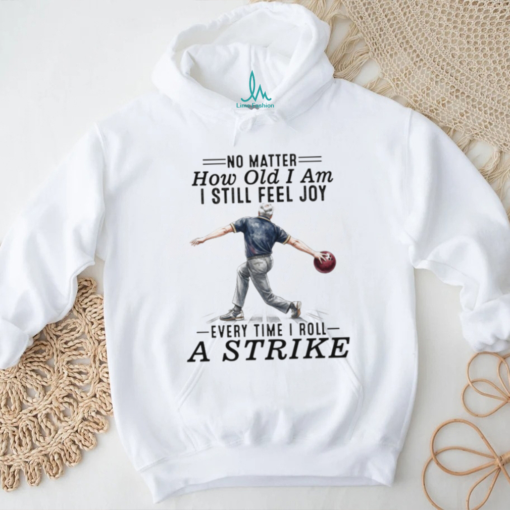 Senior Man Bowling Strike Active Hobby T Shirt Senior Man Bowling Strike Active Hobby T Shirt