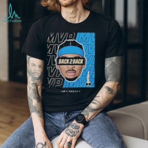 Shai Gilgeous Alexander Back 2 Back NBA MVP Oklahoma City Thunder Dearbball 2026 T Shirt