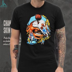 Shai Gilgeous Alexander Oklahoma City Basketball Vintage Graphic T Shirt