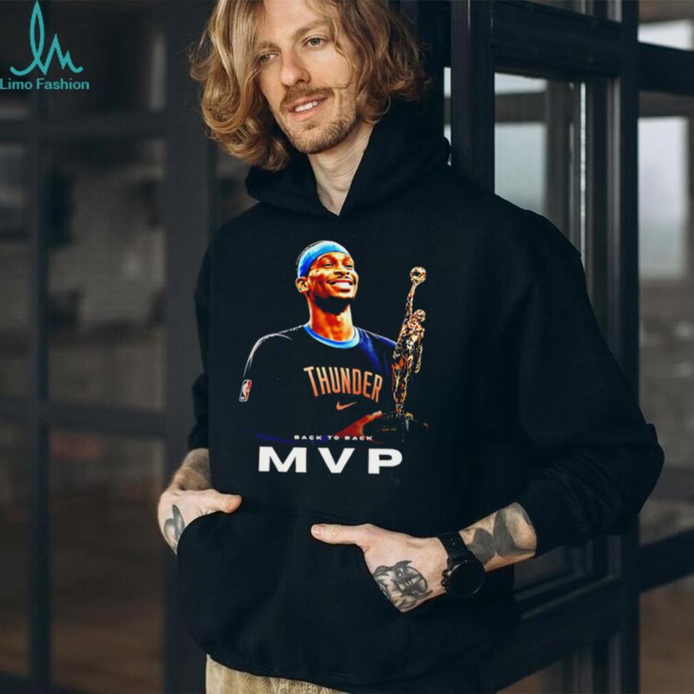 Shai Gilgeous Alexander Oklahoma City Thunder Mvp graphic shirt Shai Gilgeous Alexander Oklahoma City Thunder Mvp graphic shirt