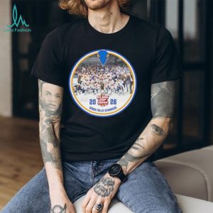 Sioux Falls Stampede Clark Cup 2026 Champions Hockey Team Photo T Shirt