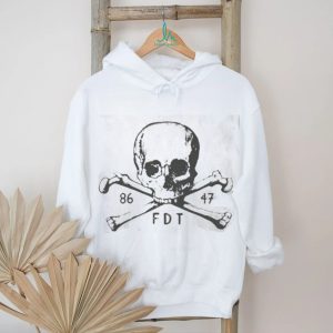 Skull Crossbones FDT Vintage Distressed Graphic Unisex T Shirt