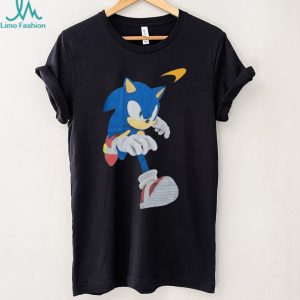 Sonic the Hedgehog x McLaren Racing Team Graphic Black T Shirt