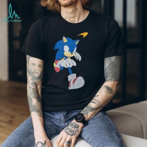 Sonic the Hedgehog x McLaren Racing Team Graphic Black T Shirt