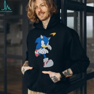 Sonic the Hedgehog x McLaren Racing Team Graphic Black T Shirt