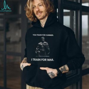 Spartan Warrior I Train For War Motivation Fitness Graphic T Shirt
