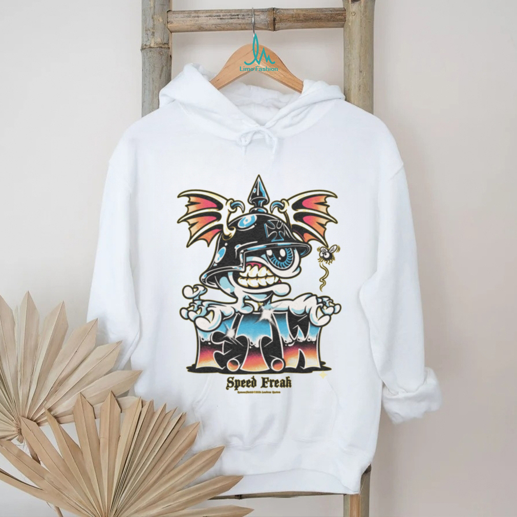 Speed Freak Eyeball Biker Helmet Kustom Kulture T Shirt Speed Freak Eyeball Biker Helmet Kustom Kulture T Shirt