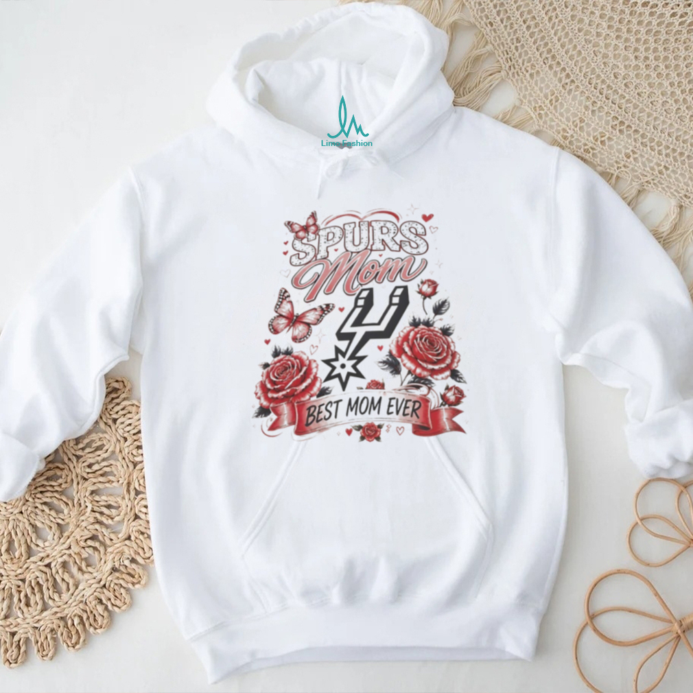 Spurs Mom Best Mom Ever San Antonio Basketball Floral Fan T Shirt Spurs Mom Best Mom Ever San Antonio Basketball Floral Fan T Shirt
