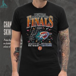 Spurs Vs Thunder 2026 Western Conference Finals T Shirt