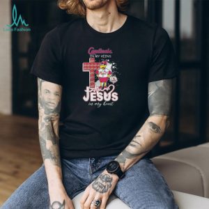 St Louis Cardinals In My Veins Jesus In My Heart Mascot T Shirt