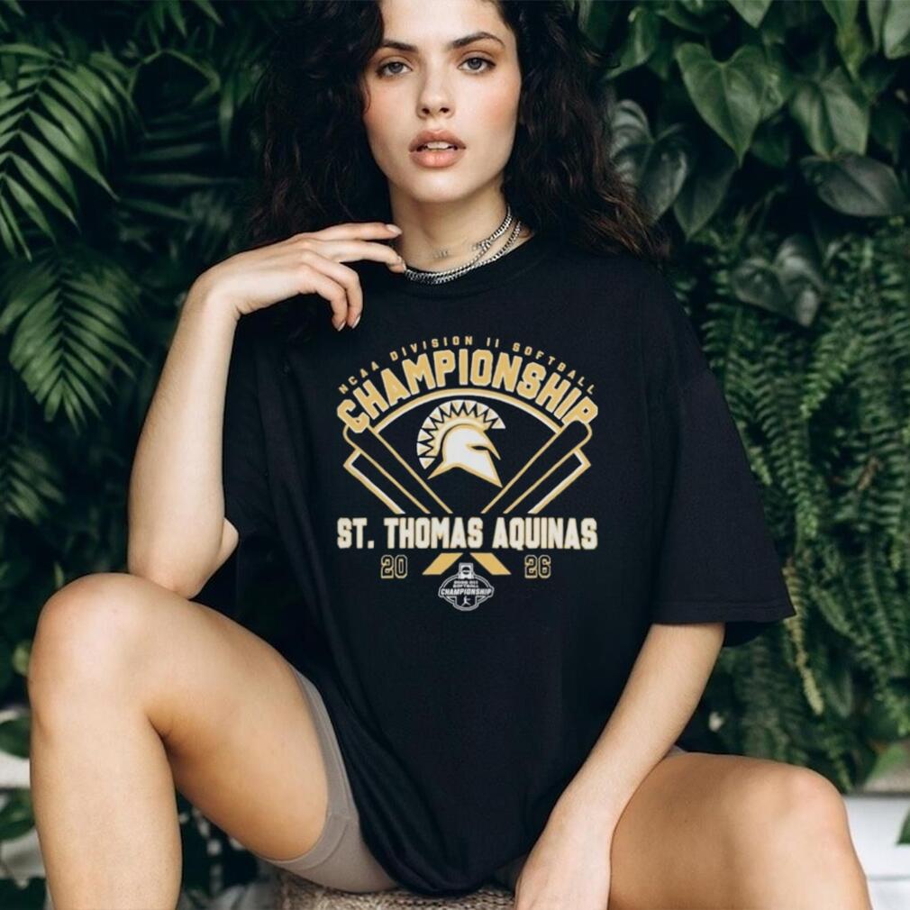 St Thomas Aquinas Spartans 2026 NCAA Division II Softball Championship Shirt St Thomas Aquinas Spartans 2026 NCAA Division II Softball Championship Shirt