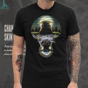 Star Wars Master Yoda Water Reflection Meditation Graphic T Shirt