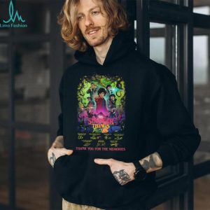 Stranger Things Tales From 85 Cast Signatures Group Graphic T Shirt