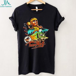 T Shirtn Wolf Basketball Cartoon Character Movie Retro T Shirt