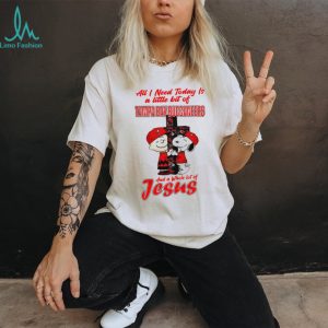 Tampa Bay Buccaneers Snoopy Charlie Brown Jesus Faith T Shirt