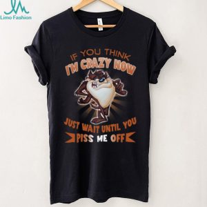 Taz Tasmanian Devil If You Think I'm Crazy Now T Shirt