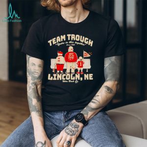 Team Trough Lincoln NE Football Vintage Fan Club T Shirt