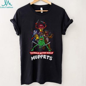 Teenage Mutant Ninja Muppets Character Costume Graphic T Shirt