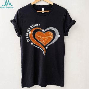 Texas Longhorns it’s in my Heart NFL Football 2026 shirt