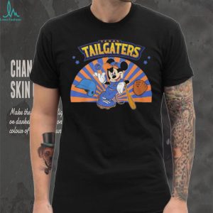 Texas Tailgaters Mickey Mouse Baseball Sports Fan T Shirt