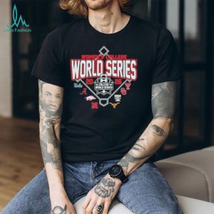 Texas Tech Softball 2026 WCWS All Teams In Black T Shirt