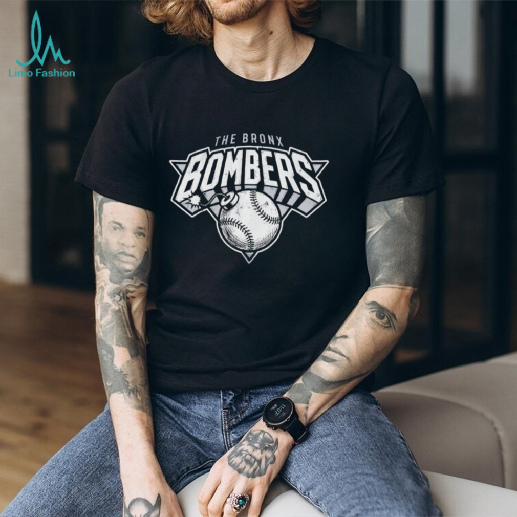 The Bronx Bombers Baseball Baseball Bomb Graphic T Shirt New York Fan T Shirt The Bronx Bombers Baseball Baseball Bomb Graphic T Shirt New York Fan T Shirt