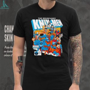 The Bruncanny Knyx Men New York Basketball Comic Book Style T Shirt