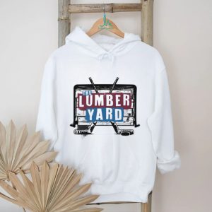 The Lumber Yard Hockey Stick Ice Rink Sports T Shirt
