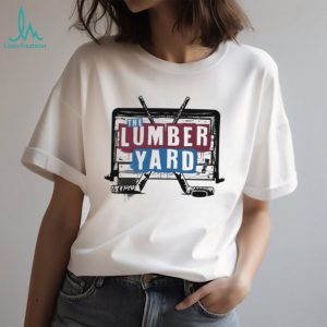 The Lumber Yard Hockey Stick Ice Rink Sports T Shirt