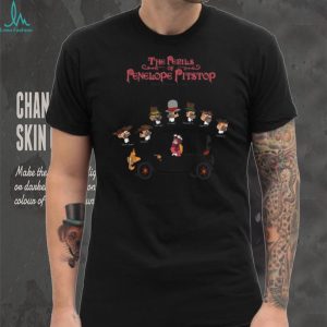 The Perils of Penelope Pitstop Antique Car Cartoon T Shirt