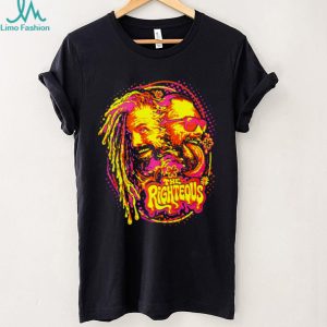 The Righteous Retro Psychedelic Rock Concert Style T Shirt