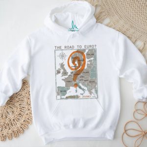 The Road to Euro Question Mark Map Graphic T Shirt