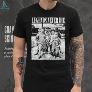 The Sandlot Movie Legends Never Die Vintage Baseball T Shirt