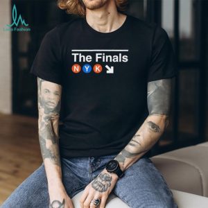 The finals New York Knicks simple text shirt
