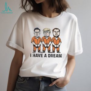 Trump Musk I Have A Dream Political Graphic Cartoon T Shirt