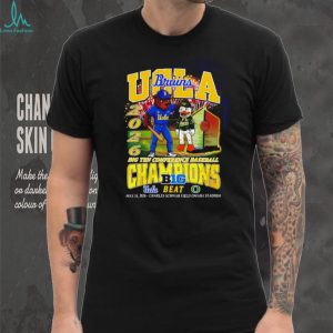 UCLA Bruins vs Oregon Ducks Baseball Champions 2026 T Shirt