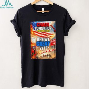 USA Economy Inflation Chaos And Corruption Political T Shirt