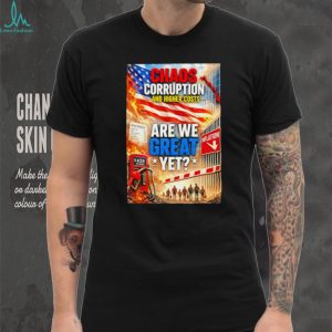 USA Economy Inflation Chaos And Corruption Political T Shirt