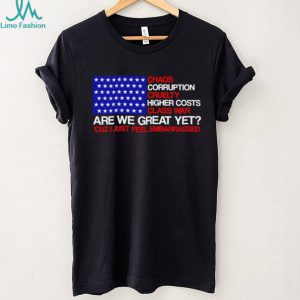 USA Patriotic Protest Chaos Corruption Class War Graphic T Shirt