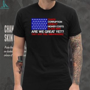 USA Patriotic Protest Chaos Corruption Class War Graphic T Shirt