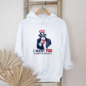 Uncle Sam I Want You To Party In The USA T Shirt