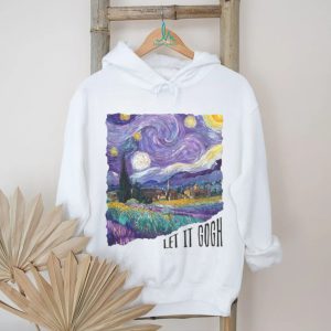 Van Gogh Starry Night Parody Let It Gogh Art T Shirt
