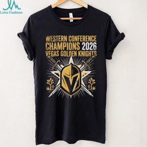 Vegas Golden Knights 2026 Western Conference Champions T Shirt