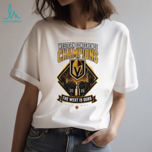 Vegas Golden Knights 2026 Western Conference Champions The West Is Ours T Shirt