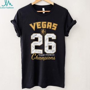 Vegas Golden Knights Jersey Number 26 Western Conference Champions T Shirt