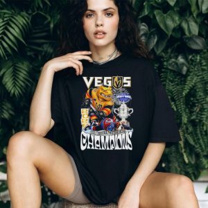 Vegas Golden Knights Mascot Hockey Champions 2026 Graphic T Shirt