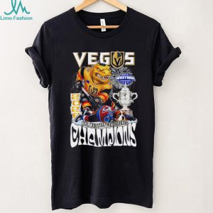 Vegas Golden Knights Mascot Hockey Champions 2026 Graphic T Shirt