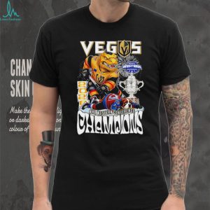Vegas Golden Knights Mascot Hockey Champions 2026 Graphic T Shirt